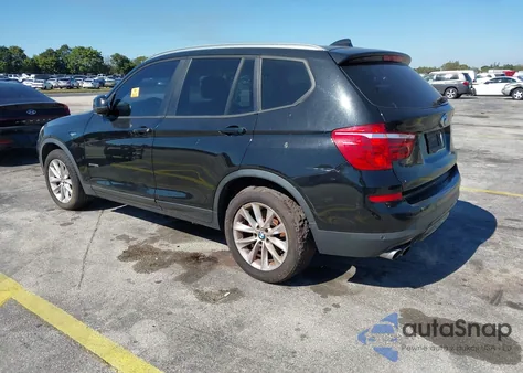 2016 BMW X3 xDrive28I z USA, uszkodzony, nr VIN 5UXWX9C56G0D91622